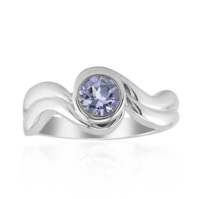 Bague en argent et Tanzanite lilas  (Pallanova)