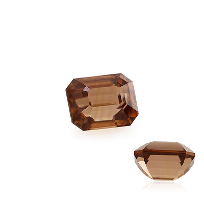 Gemme et Zircon cognac 5,795 ct