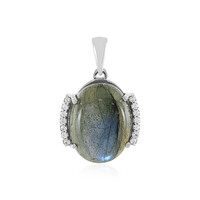 Pendentif en argent et Labradorite