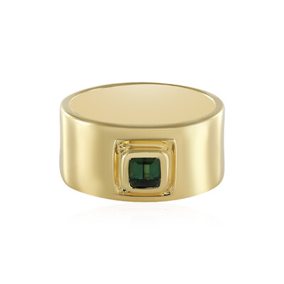 Bague en argent et Tourmaline verte de Benedito