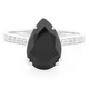 Bague en argent et Onyx noir