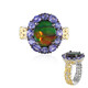 Bague en argent et Ammolite (Gems en Vogue)