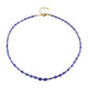 Collier en argent et Tanzanite