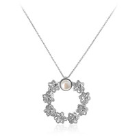 Collier en argent et Perle de culture d'eau douce (Joias do Paraíso)