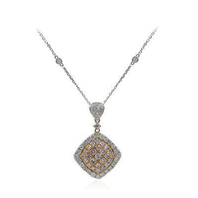 Collier en or et Diamant rose I1 (CIRARI)