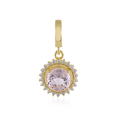 Pendentif en argent et Kunzite