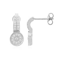 Boucles d'oreilles en argent et Zircon