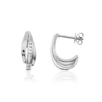 Boucles d'oreilles en platine et Diamant Flawless (F) (LUCENT DIAMONDS)