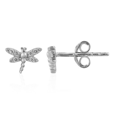 Boucles d'oreilles en argent et Zircon