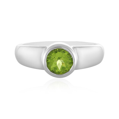 Bague en argent et Peridot 4558NA Juwelo Bijouterie