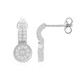 Boucles d'oreilles en argent et Zircon