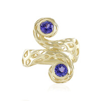 Bague en or et Tanzanite AAA (Ornaments by de Melo)