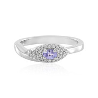 Bague en argent et Tanzanite