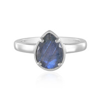 Bague en argent et Labradorite