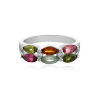 Bague en argent et Tourmaline