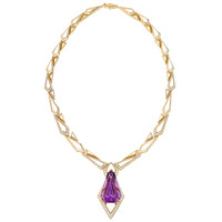 Collier en or et Kunzite de Patroke (de Melo)