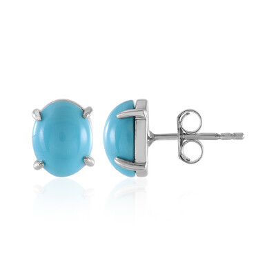 Boucles d'oreilles en argent et Turquoise Sleeping Beauty