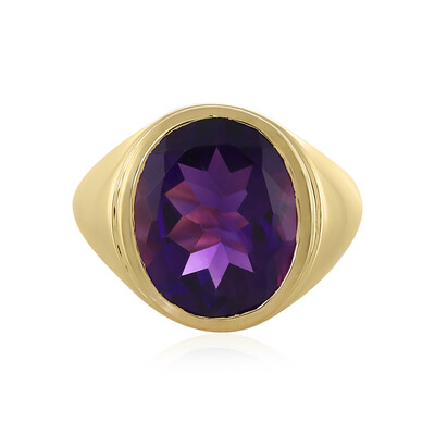 Bague en argent et Améthyste de Zambie