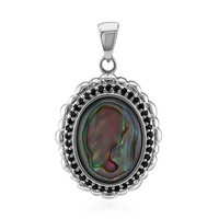 Pendentif en argent et Coquillage d'Abalone (Art of Nature)