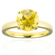 Bague en argent et Fluorite jaune