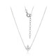 Collier en argent et Topaze blanche