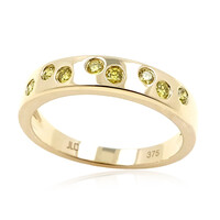 Bague en or et Diamant SI2 jaune