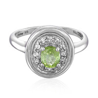 Bague en argent et Tourmaline Paraïba