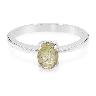 Bague en argent et Labradorite