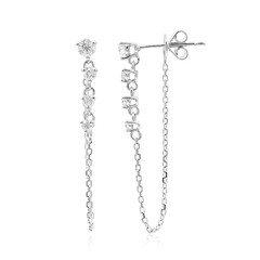 Boucles d'oreilles en or et Diamant SI1 (H) (CIRARI)