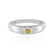 Bague en argent et Diamant jaune I3