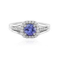 Bague en argent et Tanzanite