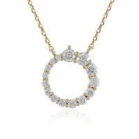 Collier en or et Diamant Flawless (F) (LUCENT DIAMONDS)