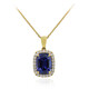 Collier en or et Tanzanite AAA (CIRARI)