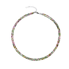 Collier en argent et Tourmaline