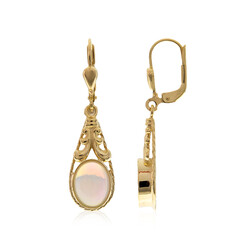 Boucles d'oreilles en or et Opale Welo AAA (CUSTODANA)