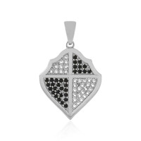 Pendentif en argent et Topaze blanche