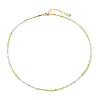 Collier en argent et Diamant jaune