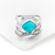 Bague en argent et Turquoise (dagen)