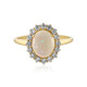 Bague en or et Opale d'Australie (Adela Gold)