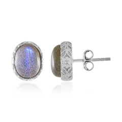 Boucles d'oreilles en argent et Labradorite