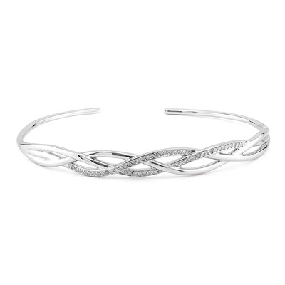 Bracelet en argent et Diamant I3 (I)