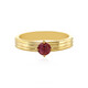 Bague en argent et Zircon rose