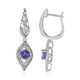 Boucles d'oreilles en or et Tanzanite (Ornaments by de Melo)