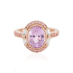 Bague en argent et Kunzite