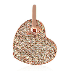 Pendentif en or et Diamant rose de France SI1 d'Argyle 