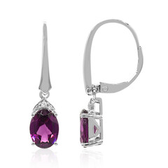 Boucles d'oreilles en or et Grenat Rhodolite (CIRARI)