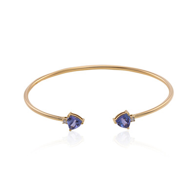 Bracelet en or et Tanzanite AAA