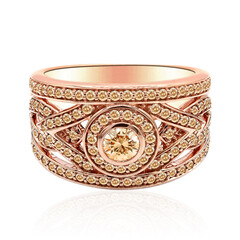 Bague en or et Diamant rose de France VS1 d'Argyle