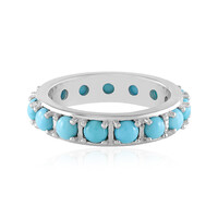 Bague en argent et Turquoise Sleeping Beauty