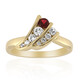 Bague en or et Spinelle rouge noble (Adela Gold)